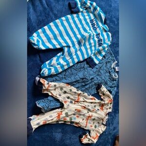 Baby pajamas 0-3 months set of 3